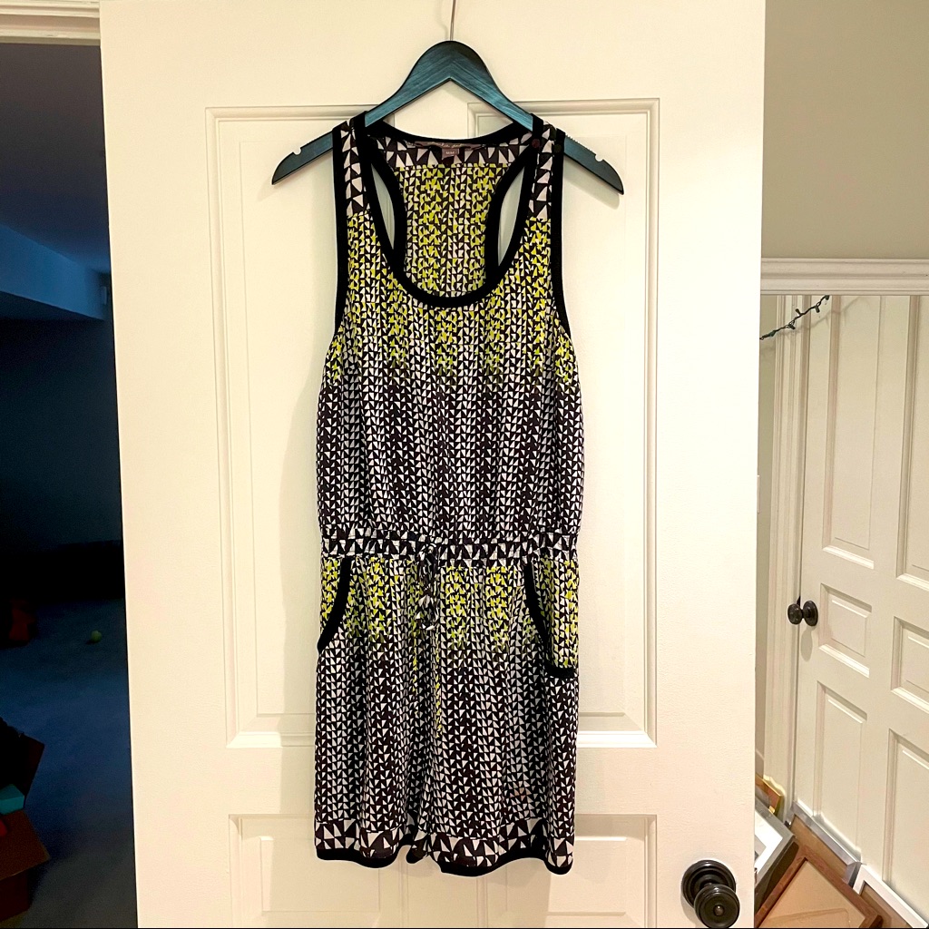 Geographic Pattern Romper